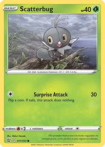 Pokemon TCG - BATTLE STYLES - 011/163 - SCATTERBUG - Common