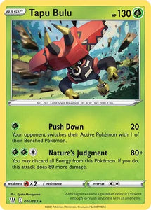 Pokemon - BATTLE STYLES - 016/163 - Tapu Bulu - Holo - Rare