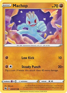 Pokemon TCG - CHAMPIONS PATH - 024/073 - MACHOP - Common