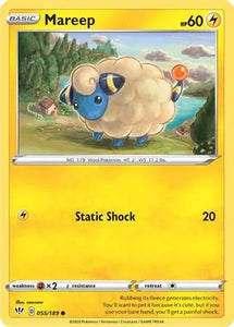 Pokemon TCG - DARKNESS ABLAZE - 055/189 - MAREEP - Common