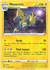 Pokemon TCG - DARKNESS ABLAZE - 059/189 - MANECTRIC - Rare