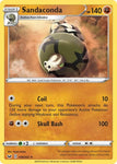 Pokemon TCG - SWORD AND SHIELD - 109/202 - SANDACONDA - Rare