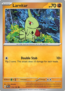 Pokemon TCG - PALDEA EVOLVED - 110/193 - LARVITAR - Common