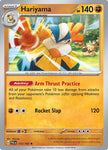 Pokemon TCG - PALDEA EVOLVED - 113/193 - HARIYAMA - Reverse Holo - Rare