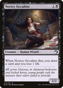 MIDNIGHT HUNT - 117 NOVICE OCCULTIST - COMMON BLACK