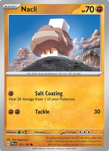 Pokemon TCG - PALDEA EVOLVED - 121/193 - NACLI - Common