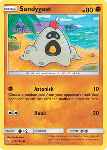 Pokemon TCG - COSMIC ECLIPSE - 126/236 - SANDYGAST - Common