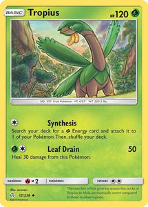 Pokemon TCG - COSMIC ECLIPSE - 012/236 - TROPIUS - Uncommon