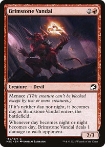 MIDNIGHT HUNT - 130 BRIMSTONE VANDAL - COMMON RED