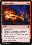 MIDNIGHT HUNT - 133 CATHARTIC PYRE - UNCOMMON RED