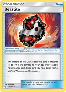 Pokemon TCG - COSMIC ECLIPSE - 185/236 - BEASTITE - Trainer