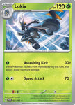 Pokemon TCG - PALDEA EVOLVED - 021/193 - LOKIX - Reverse Holo - Rare