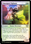 OUtlaws Of Thunder Junction - 21 OMENPORT VIGILANTE - FOIL - UNCOMMON WHITE