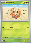 Pokemon TCG - PALDEA EVOLVED - 023/193 - BRAMBLIN - Common