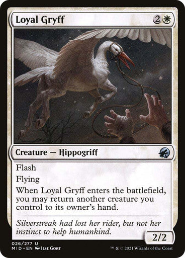 MIDNIGHT HUNT - 26 LOYAL GRYFF - UNCOMMON WHITE