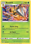 Pokemon TCG - CHILLING REIGN - 003/198 - BEEDRILL - Reverse Holo - Rare