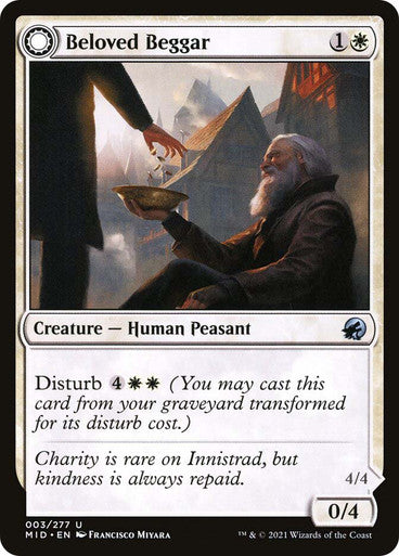 MIDNIGHT HUNT - 3 BELOVED BEGGAR - UNCOMMON WHITE