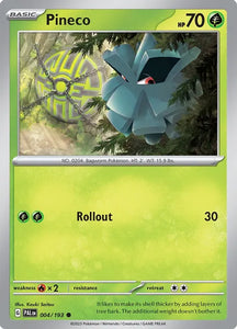 Pokemon TCG - PALDEA EVOLVED - 004/193 - PINECO - Common