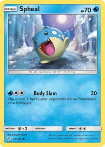 Pokemon TCG - COSMIC ECLIPSE - 050/236 - SPHEAL - Common