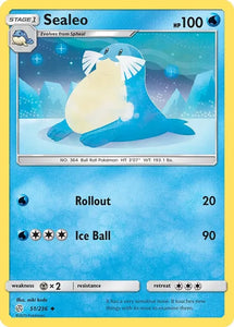 Pokemon TCG - COSMIC ECLIPSE - 051/236 - SEALEO - Uncommon