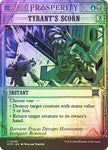 Outlaws Of Thunder Junction - 56 TYRANTS`S SCORN {Breaking News} - FOIL - UNCOMMON MULTI COLOUR