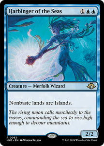 MODERN HORIZONS 3 - 63 HARBINGER OF THE SEAS - RARE BLUE