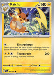 Pokemon TCG - PALDEA EVOLVED - 064/193 - RAICHU - Reverse Holo - Uncommon