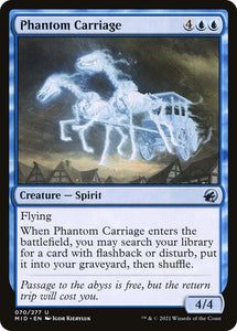 MIDNIGHT HUNT - 70 PHANTOM CARRIAGE - UNCOMMON BLUE