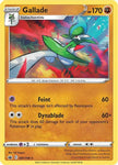 Pokemon TCG - CHILLING REIGN - 081/198 - GALLADE - Reverse Holo - Rare