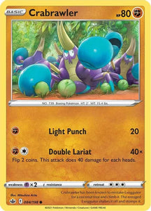 Pokemon TCG - CHILLING REIGN - 084/198 - CRABRAWLER - Common