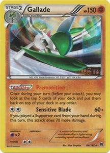 Pokemon TCG - BREAKTHROUGH - 084/162 - GALLADE - Holographic - Rare