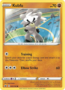 Pokemon TCG - CHILLING REIGN - 093/198 - KUBFU - Common