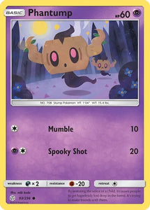 Pokemon TCG - COSMIC ECLIPSE - 093/236 - PHANTUMP - Common