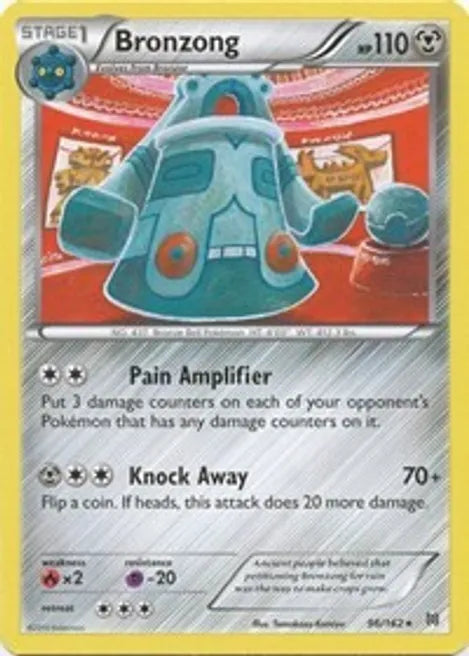 Pokemon TCG - BREAKTHROUGH - 096/162 - BRONZONG - Rare