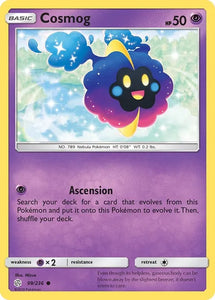 Pokemon TCG - COSMIC ECLIPSE - 099/236 - COSMOG - Common