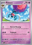 Pokemon TCG - PALDEA EVOLVED - 099/193 - RABSCA - Holographic - Rare