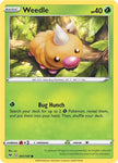 Pokemon TCG - VIVID VOLTAGE - 001/185 - WEEDLE - Common