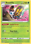 Pokemon TCG - LOST ORIGIN - 008/196 - BEAUTIFLY - Reverse Holo - Rare