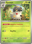 Pokemon TCG - SCARLET & VIOLET - 009/198 - SPEWPA - Reverse Holo - Common