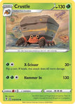 Pokemon TCG - EVOLVING SKIES - 012/203 - CRUSTLE - Uncommon