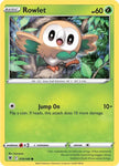 Pokemon TCG - ASTRAL RADIANCE - 019/189 - ROWLET - Reverse Holo - Common