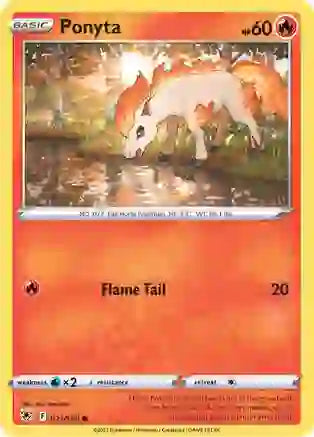 Pokemon TCG - ASTRAL RADIANCE - 021/189 - PONYTA - Common