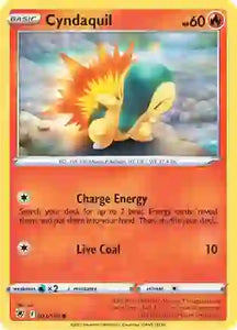 Pokemon TCG - ASTRAL RADIANCE - 023/189 - CYNDAQUIL - Reverse Holo - Common