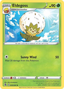 Pokemon TCG - FUSION STRIKE - 025/264 - ELDEGOSS - Uncommon