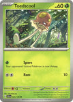 Pokemon TCG - SCARLET & VIOLET - 025/198 - TOEDSCOOL - Common