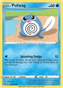 Pokemon TCG - LOST ORIGIN - 030/196 - POLIWAG - Common