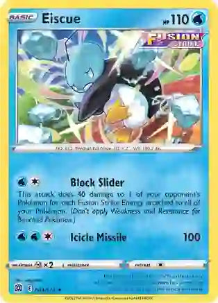 Pokemon TCG - BRILLIANT STARS - 044/172 - EISCUE - Rare