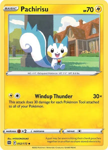 Pokemon TCG - BRILLIANT STARS - 052/172 - PACHIRISU - Uncommon