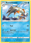 Pokemon TCG - REBEL CLASH - 053/192 - BARRASKEWDA - Rare