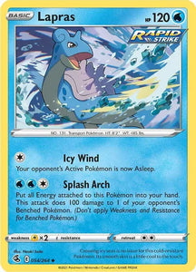 Pokemon TCG - FUSION STRIKE - 054/264 - LAPRAS - Uncommon